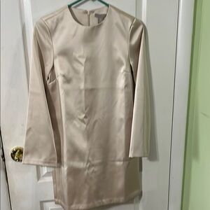 H&M Cream Mini Dress